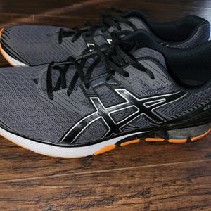 Asics Men's Gel-1 Running Shoes (Black/Orange) - Size 13